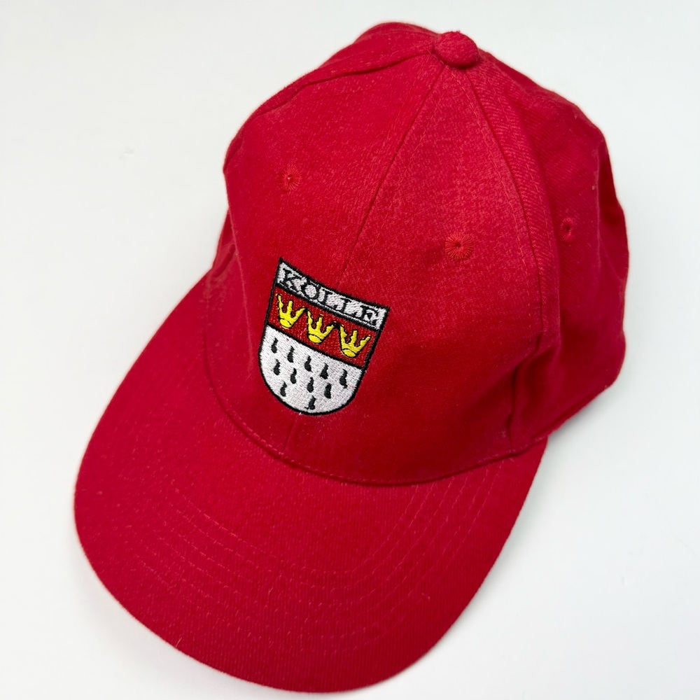 COLOGNE (GERMANY) Red Hat with Crest NWOT